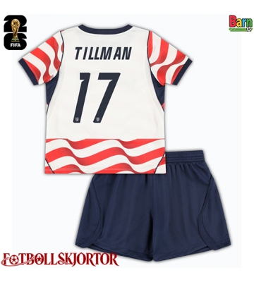 Förenta stater Malik Tillman #17 Hemmakläder Barn VM 2026 Kortärmad (+ Korta byxor)